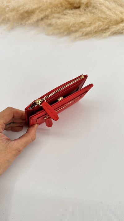 PORTAFOGLIO PICCOLO ROSSO