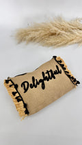 POCHETTE IN PAGLIUZZA NERA