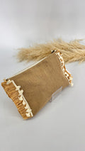 POCHETTE IN PAGLIUZZA BIANCA