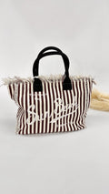BORSA SUN BEACH A RIGHE BORDEAUX