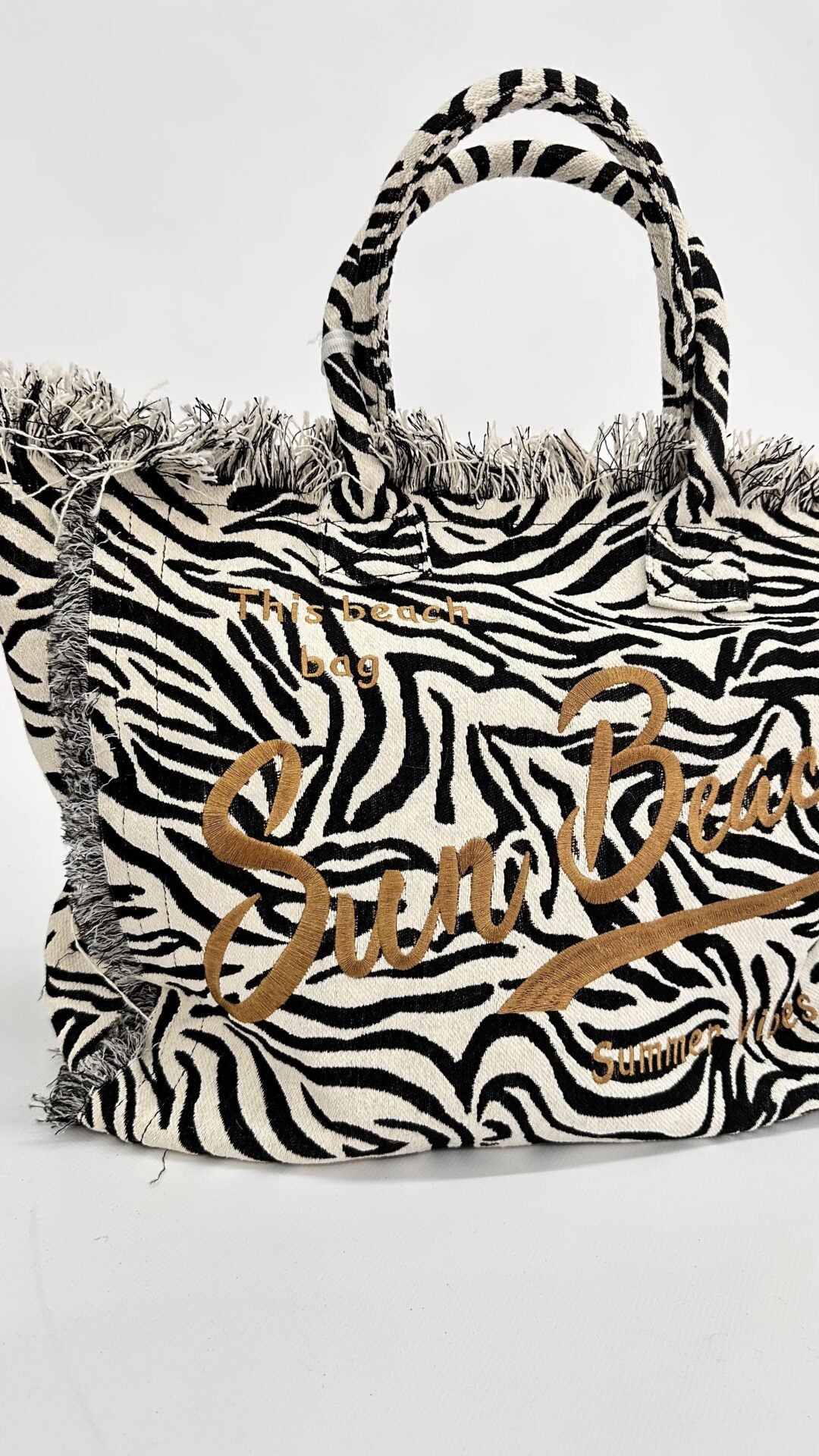 BORSA SUN BEACH ZEBRATA CHIARA GRANDE
