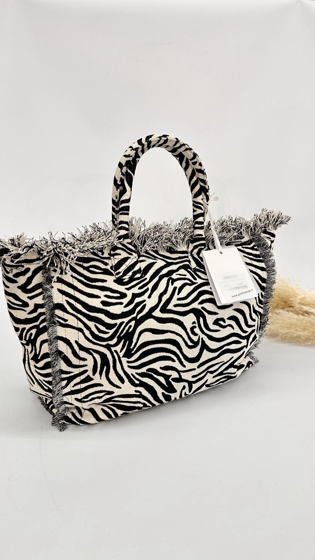 BORSA SUN BEACH ZEBRATA CHIARA GRANDE