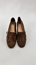MOCASSINO SCAMOSCIATO MARRONE