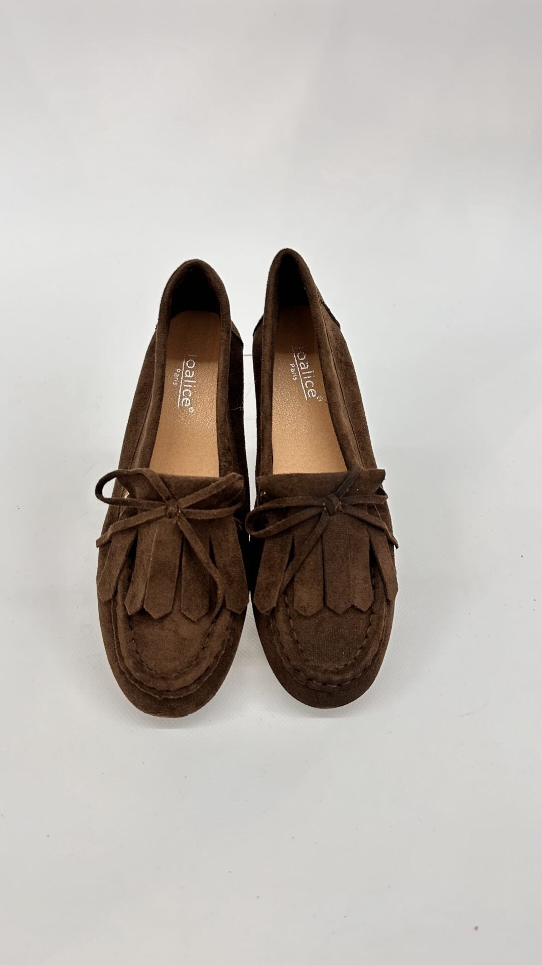 MOCASSINO SCAMOSCIATO MARRONE