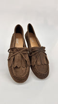MOCASSINO SCAMOSCIATO MARRONE