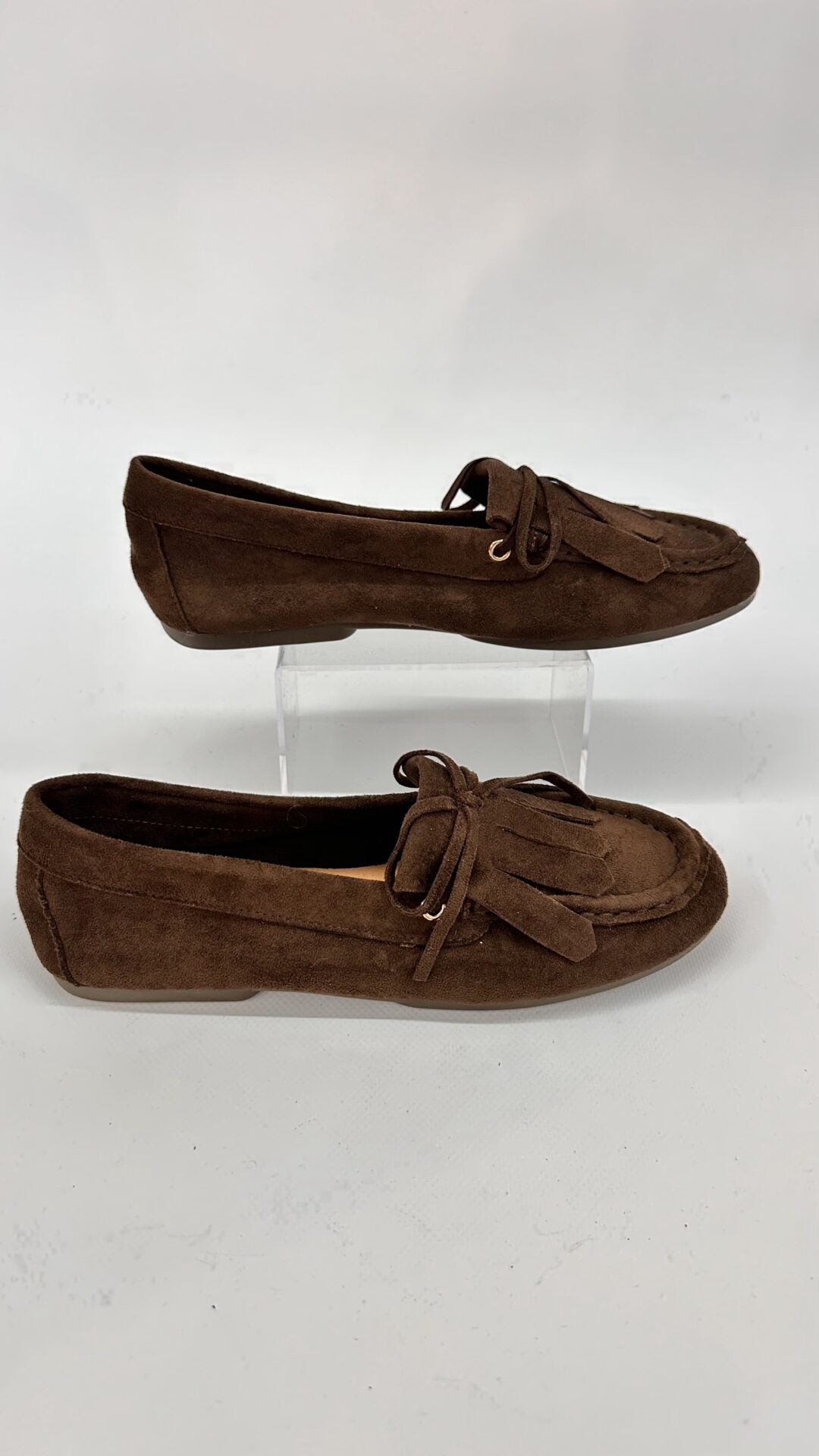 MOCASSINO SCAMOSCIATO MARRONE