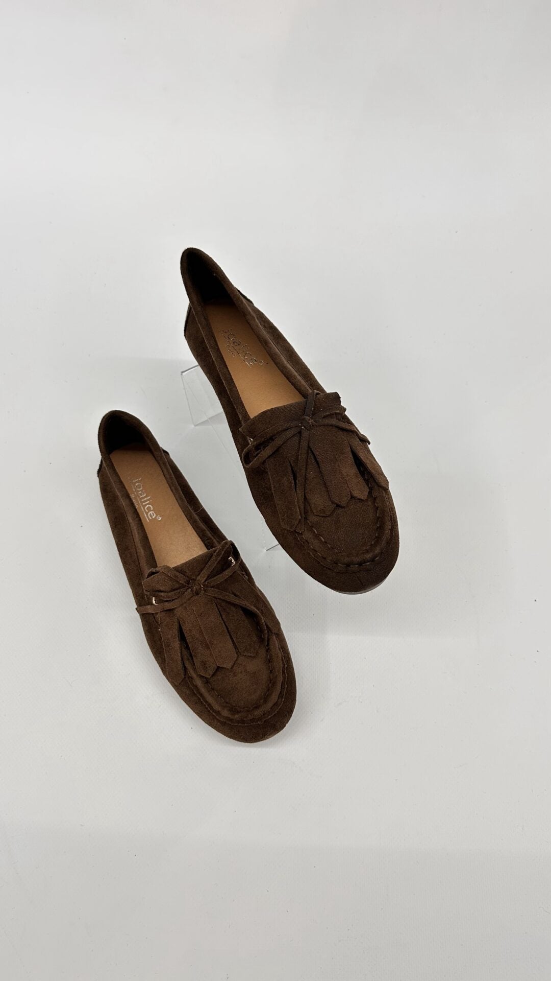 MOCASSINO SCAMOSCIATO MARRONE