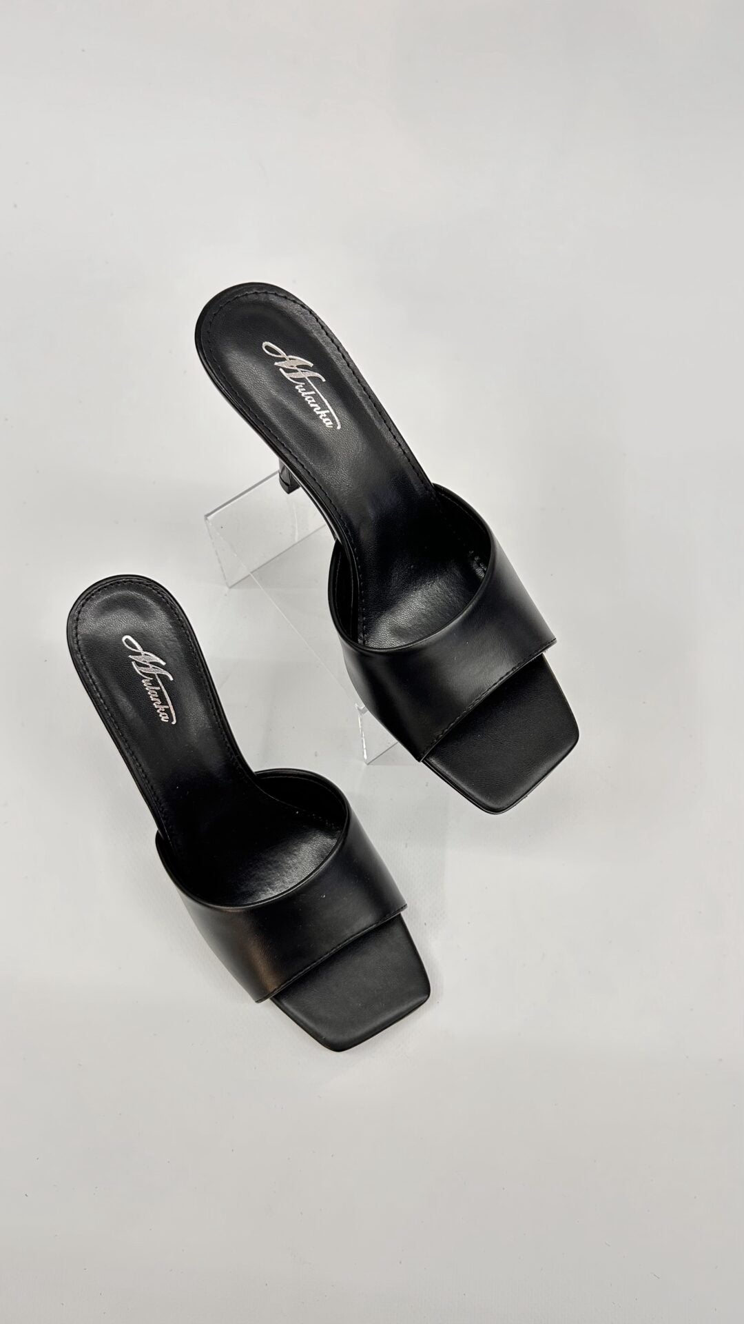 MULES IN ECOPELLE NERO