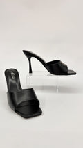 MULES IN ECOPELLE NERO