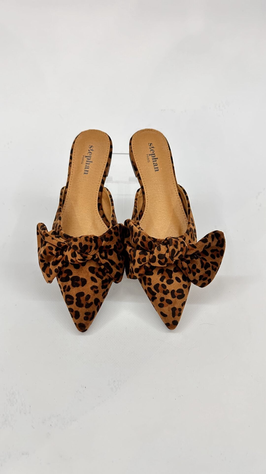 SABOT CON FIOCCO LEOPARDATO