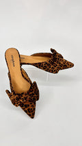 SABOT CON FIOCCO LEOPARDATO