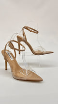 DECOLLETE APERTA TRASPARENTE BEIGE