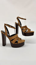 SANDALO CON PLATEAU CAMEL
