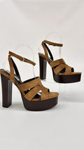 SANDALO CON PLATEAU CAMEL
