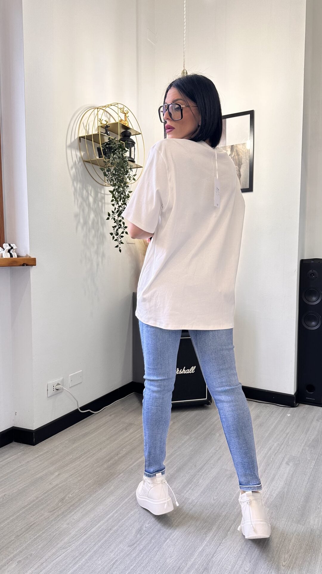 T-SHIRT BIANCA OVERSIZE