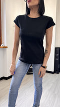 T-SHIRT NERA SLIM