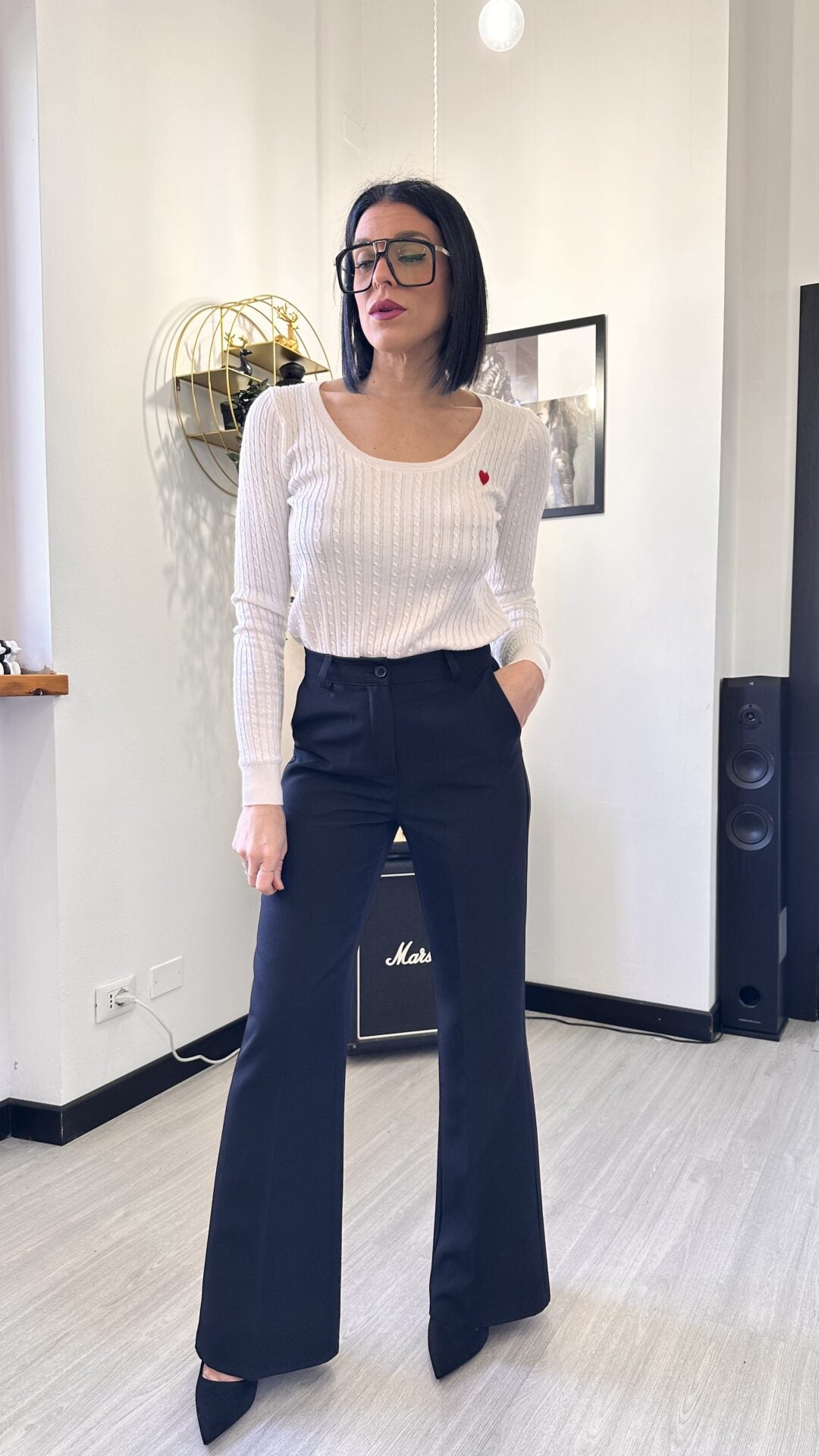 PANTALONE A PALAZZO ELEGANTE
