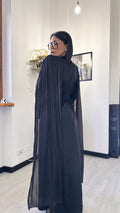 ABITO LAMINATO CERIMONIA NERO