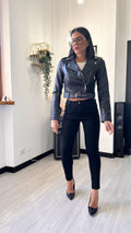 CHIODO IN ECOPELLE NERO