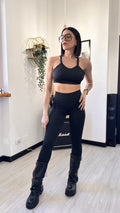 COMPLETO DA PALESTRA LEGGINS-TOP NERO
