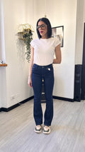 6358 JEANS A ZAMPA SCURI