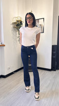 6358 JEANS A ZAMPA SCURI