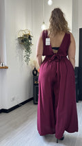COORDINATO CON TOP BORDEAUX