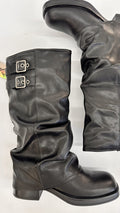 BIKERS RISVOLTATO CON FIBBIE