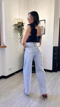 TOP CON FRAPPE BLUE