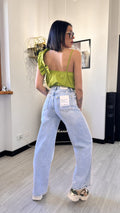 TOP CON FRAPPE VERDE