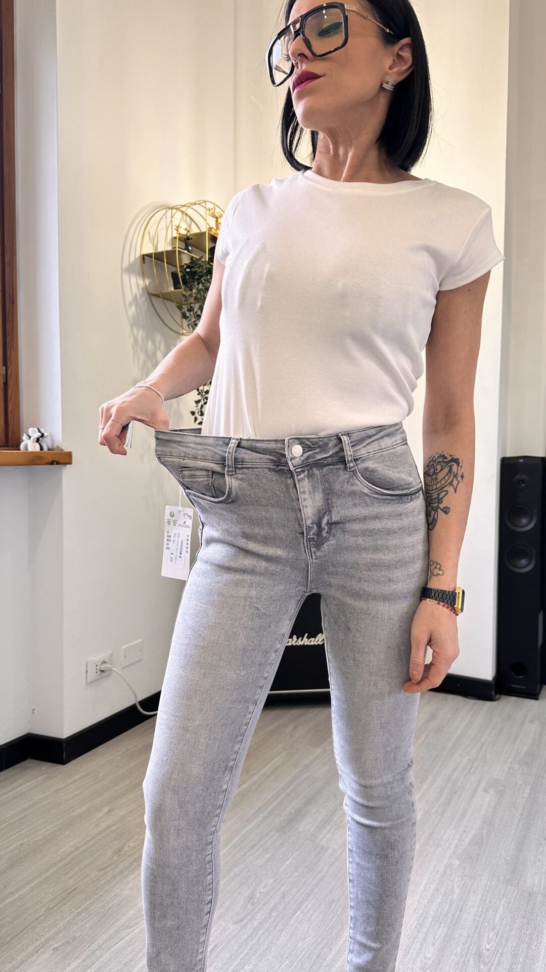 6166 JEANS GRIGI STRETTI (42/50)