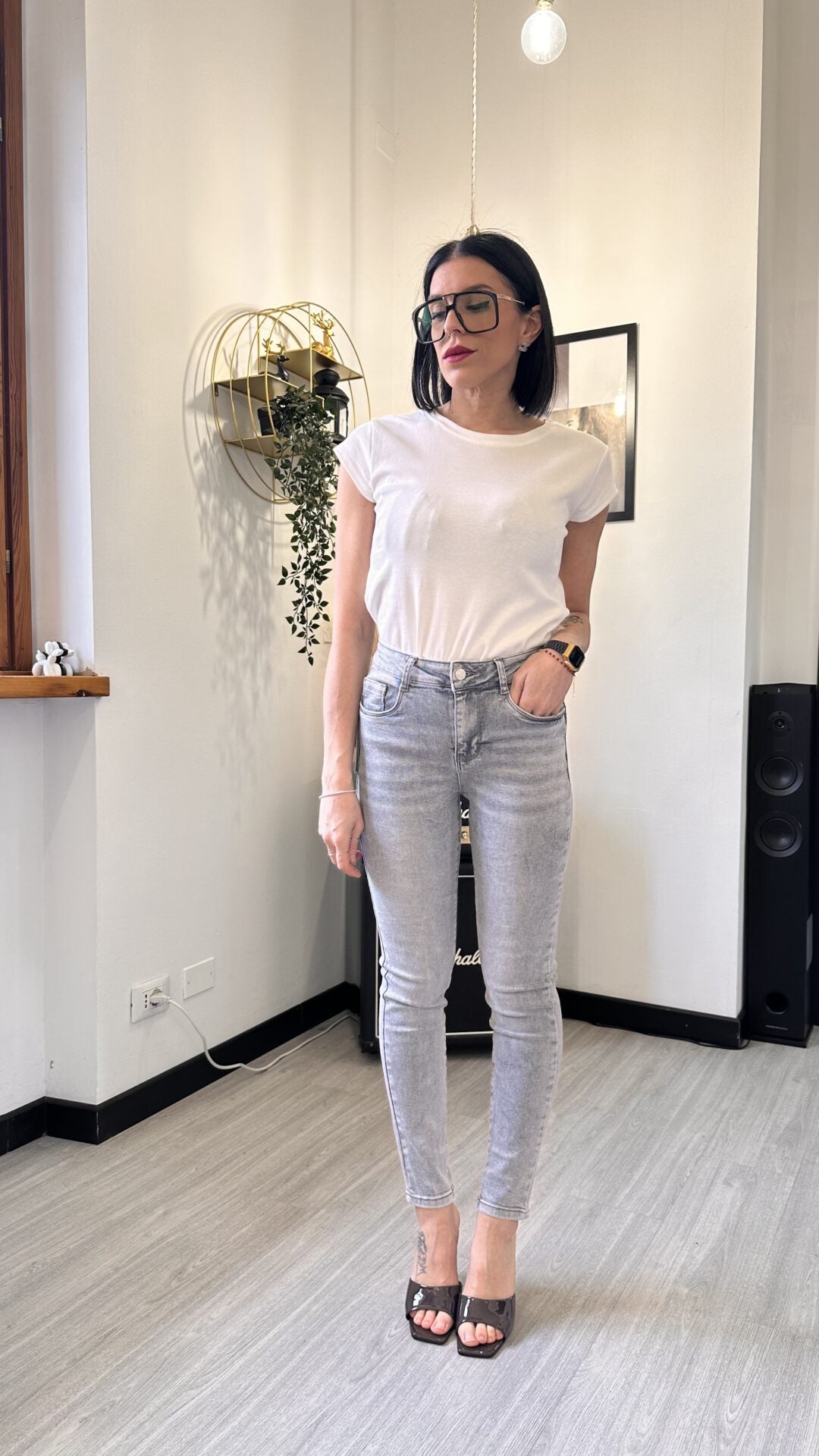 6166 JEANS GRIGI STRETTI (42/50)