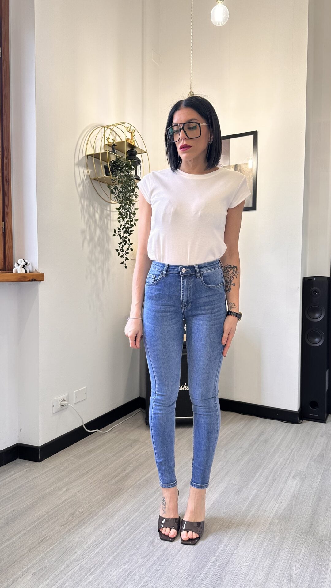 3540 JEANS BLU STRETTI