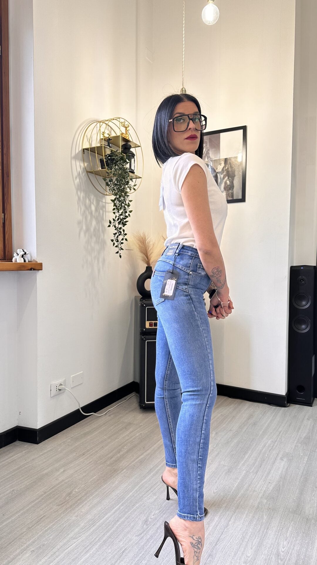 3540 JEANS BLU STRETTI