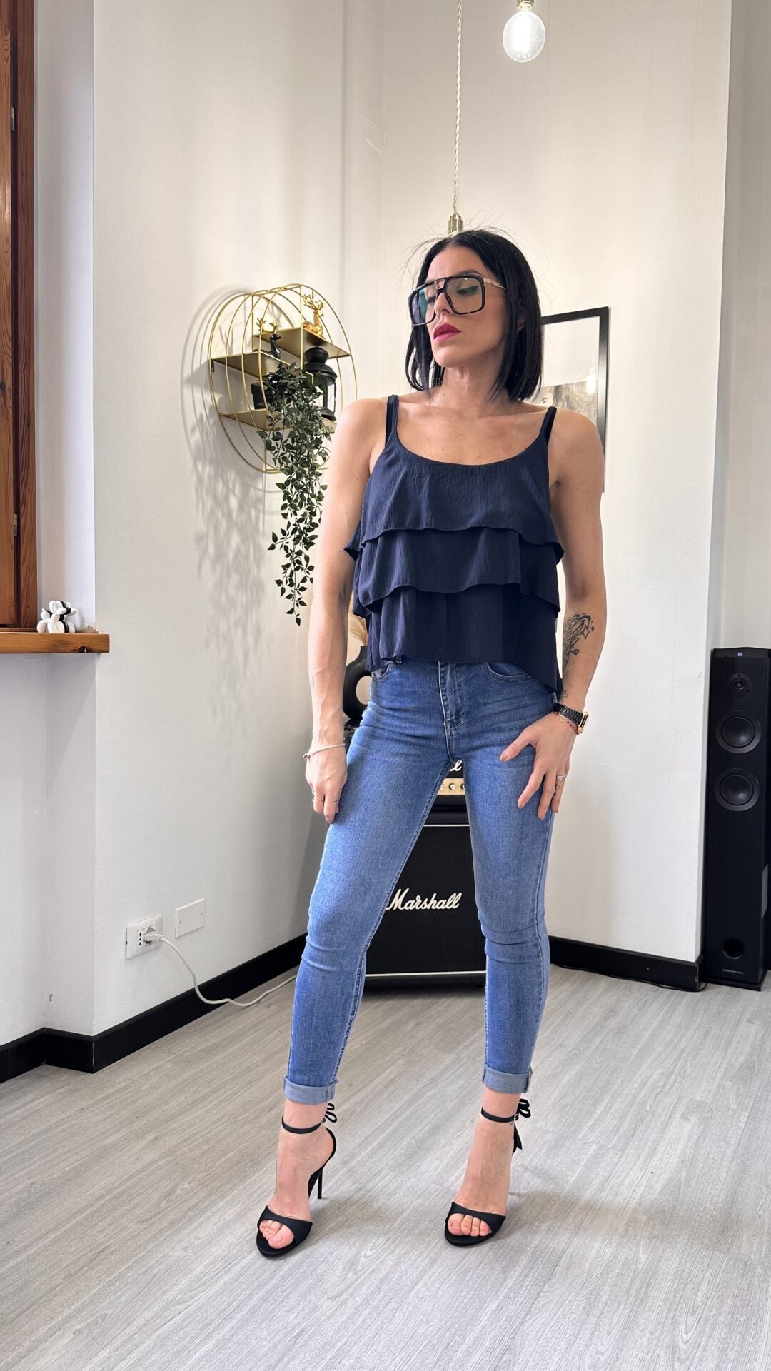 TOP BALZE BLU