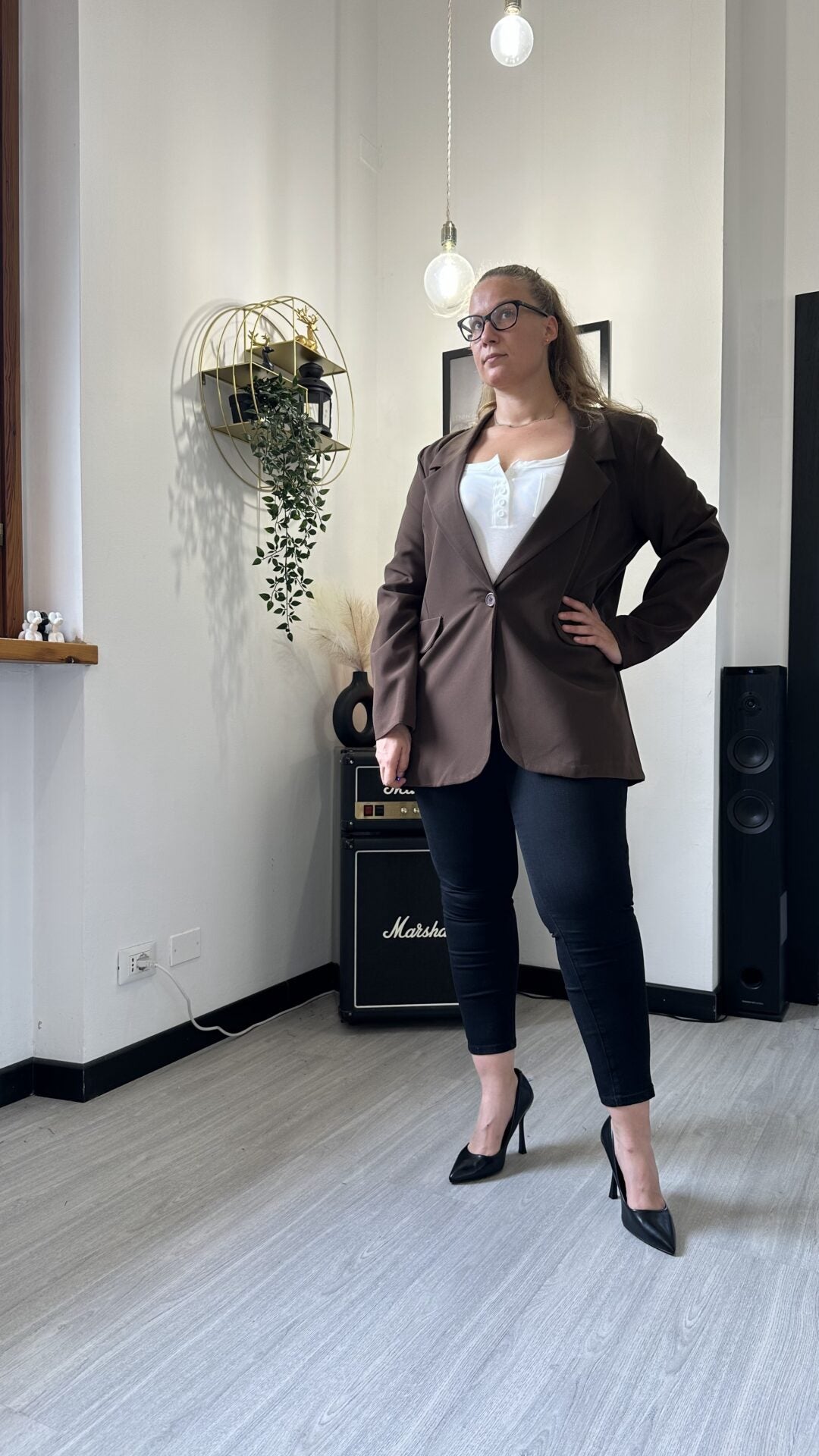 BLAZER CLASSICO MARRONE
