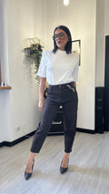 2500 JEANS LEOPARDATO BALLOON