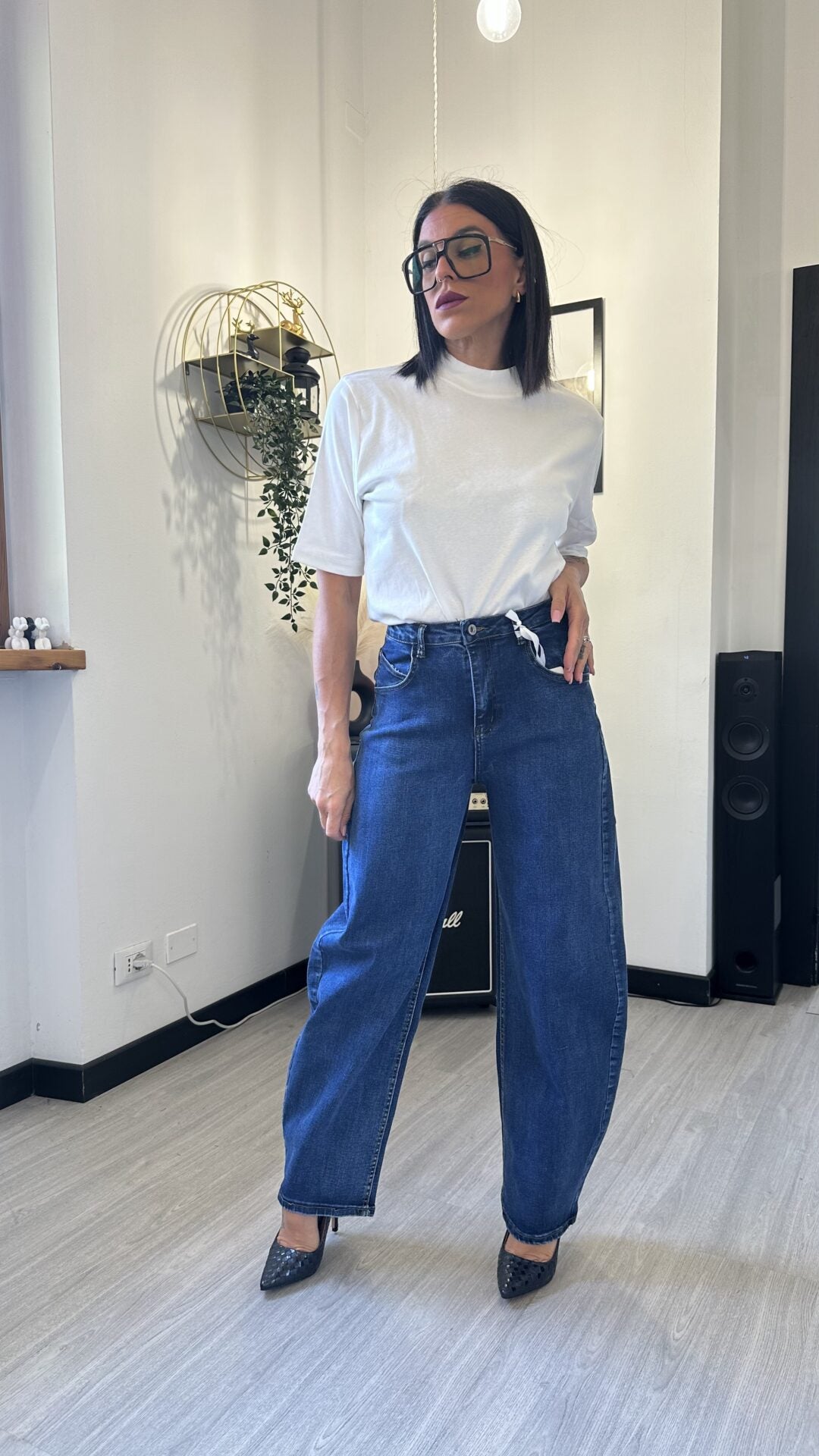 5028 JEANS BALLOON SCURI
