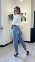 1700 JEANS BALLOON BLU