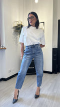 1700 JEANS BALLOON BLU