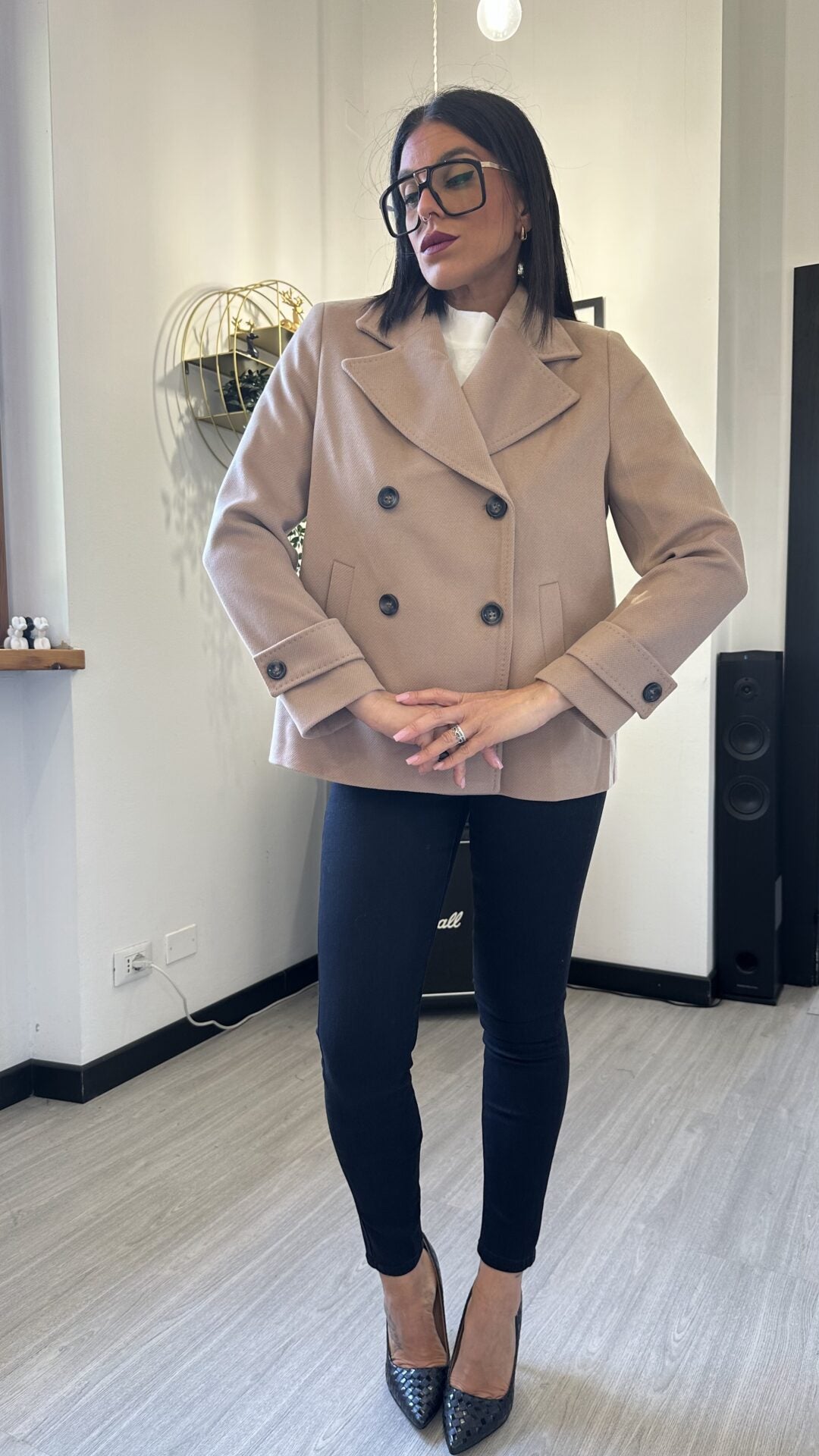 CAPPOTTINO CORTO BEIGE