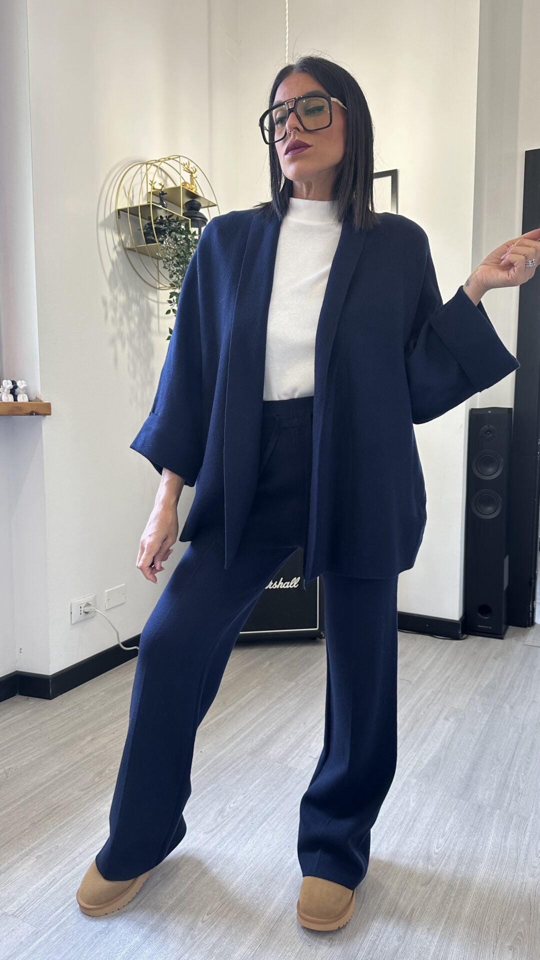 CARDIGAN OVER BLU