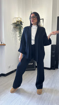 CARDIGAN OVER NERO