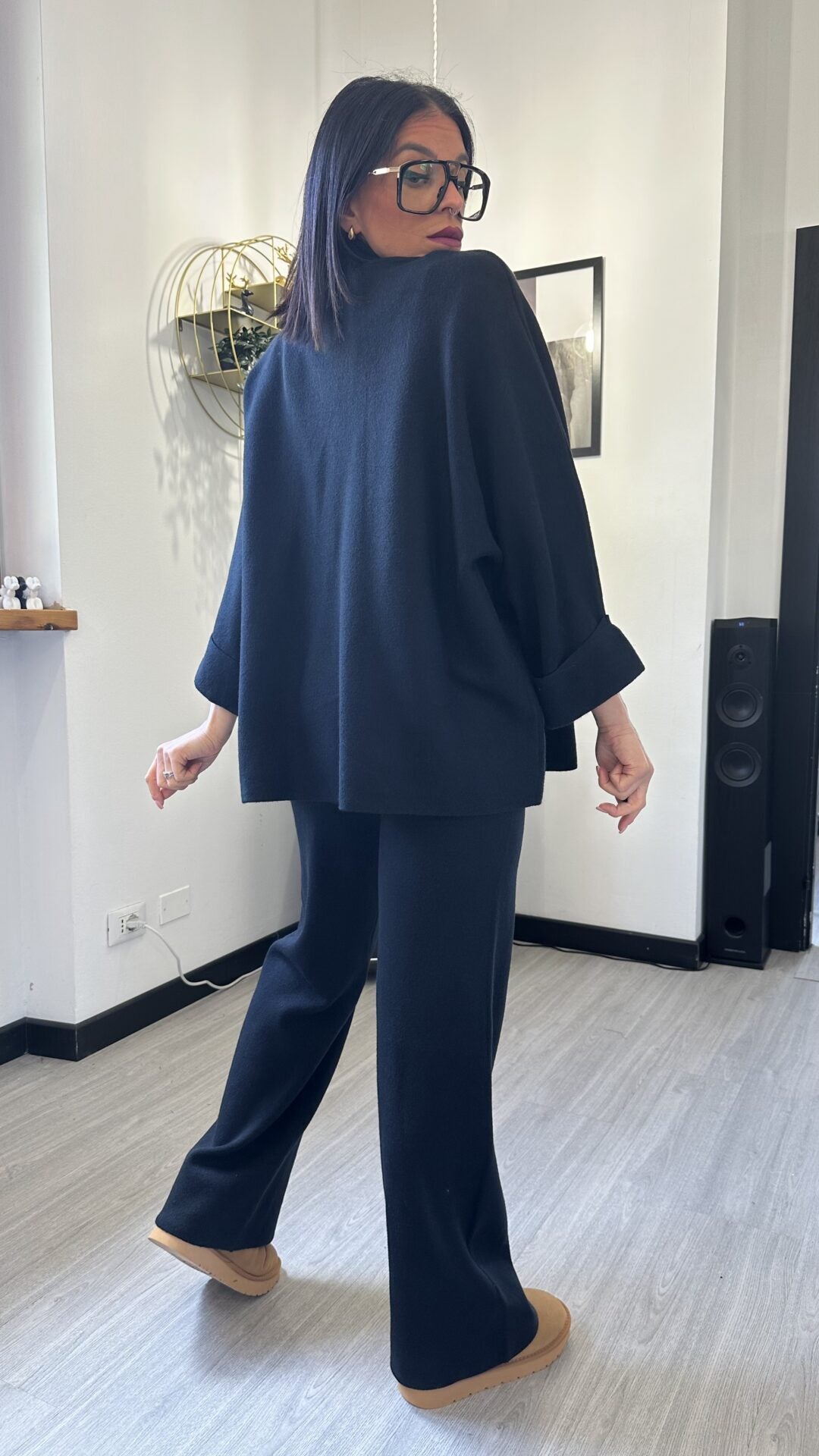 CARDIGAN OVER NERO