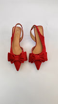 DECOLLETE TESSUTO RED BASSE