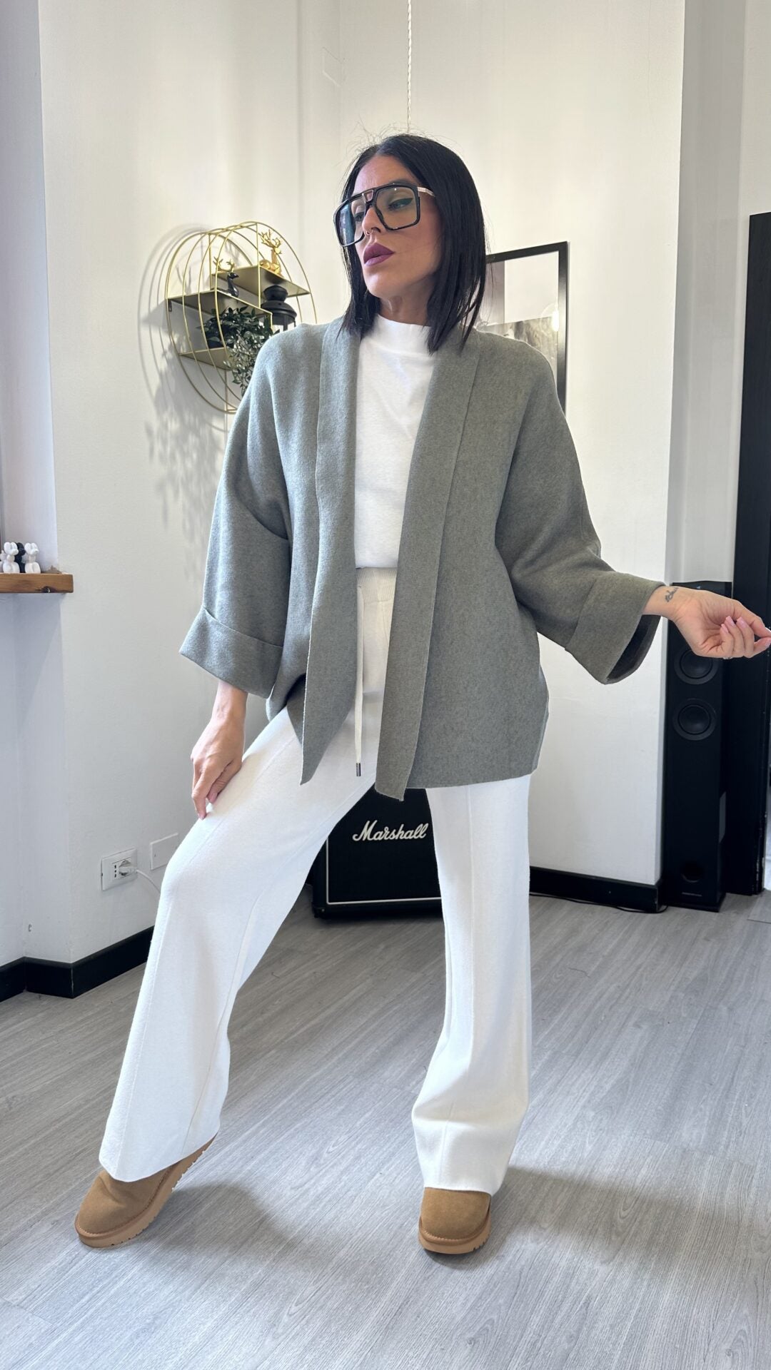 CARDIGAN OVER VERDE