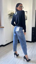 CARDIGAN CUORI NERO