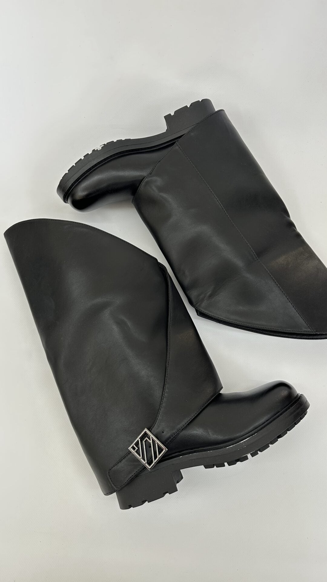 STIVALE BIKER ASIMMETRICO