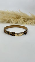 CINTURA BIRKI SLIM LEOPARDATA