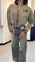 BOMBER IN JEANS SLAVATO